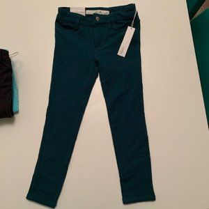 Girls dark green Joe's Jeans Skinny Pants